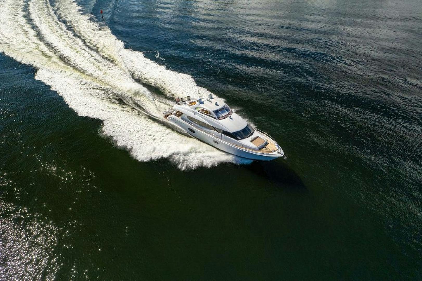 a boat on the water aboard CHIP Yacht for Sale