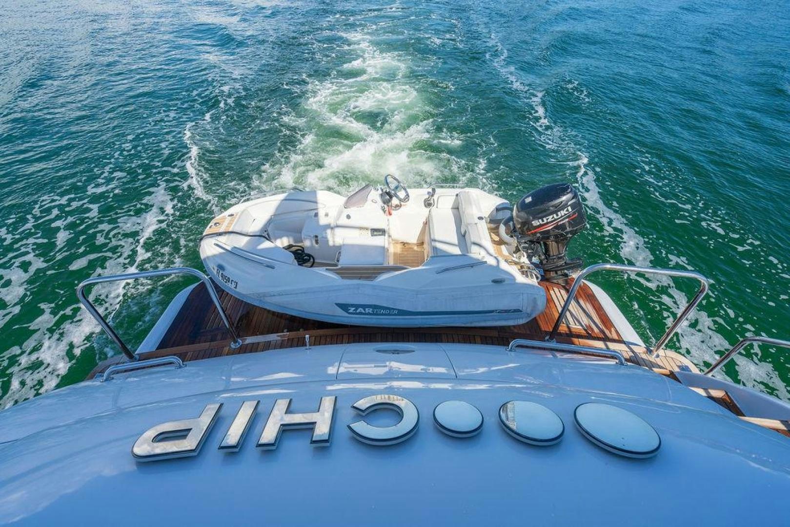 a boat on the water aboard CHIP Yacht for Sale