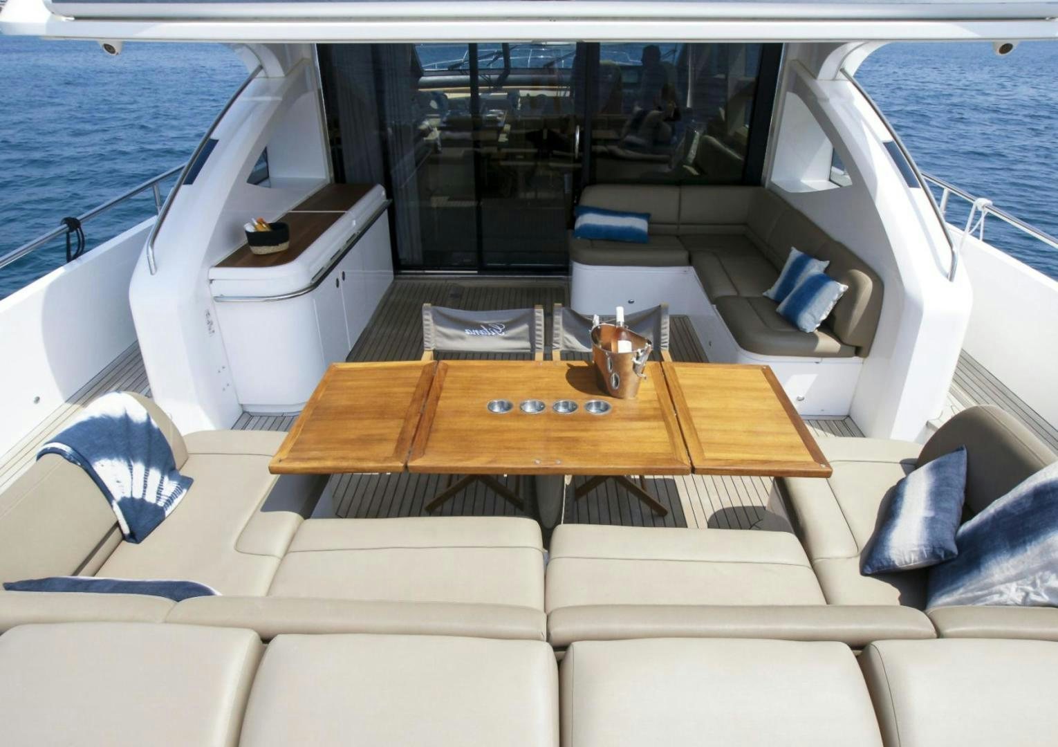 a boat on the water aboard GITANA I Yacht for Sale