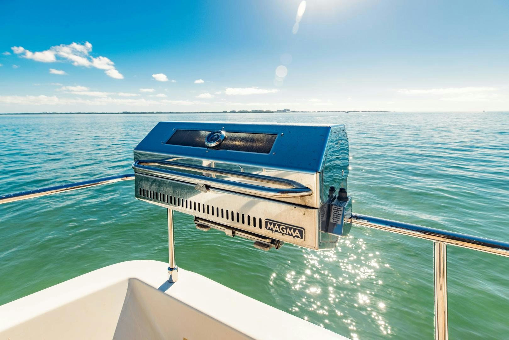 a boat on the water aboard SAMI KAY III Yacht for Sale