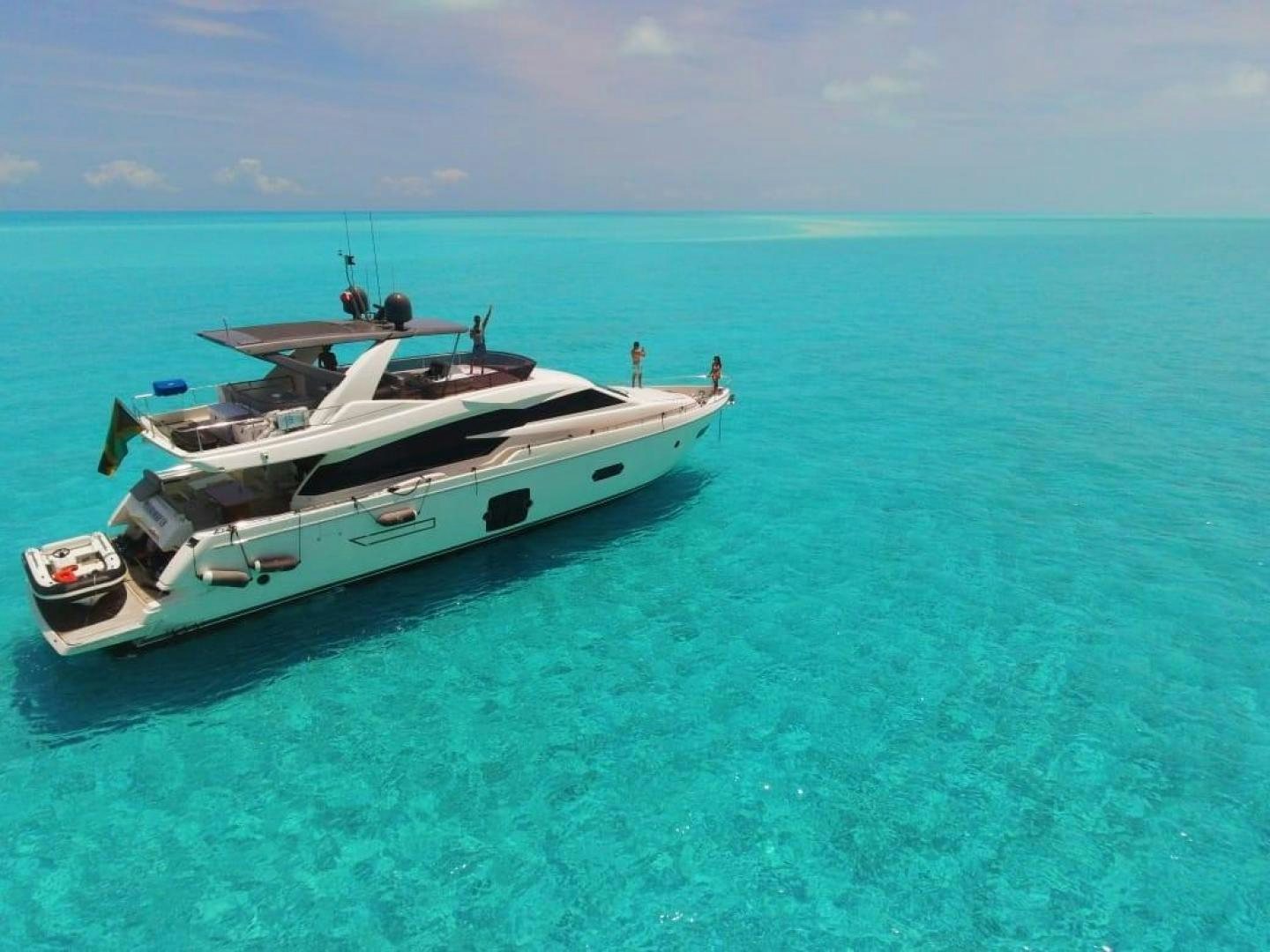 a boat in the water aboard SAMI KAY III Yacht for Sale