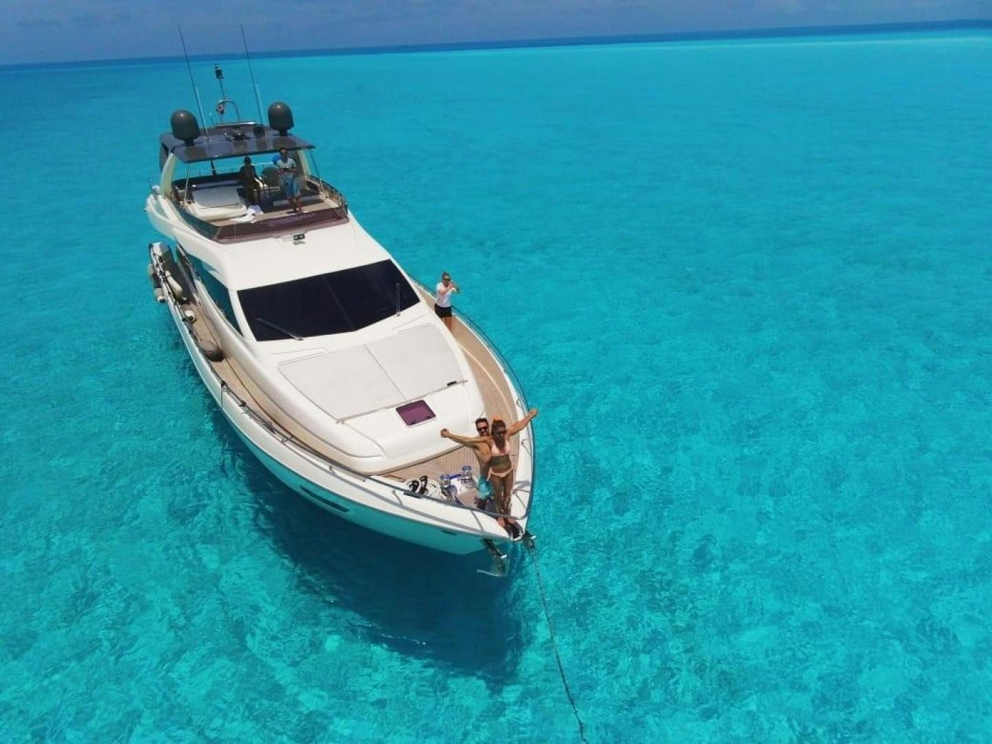 a boat in the water aboard SAMI KAY III Yacht for Sale