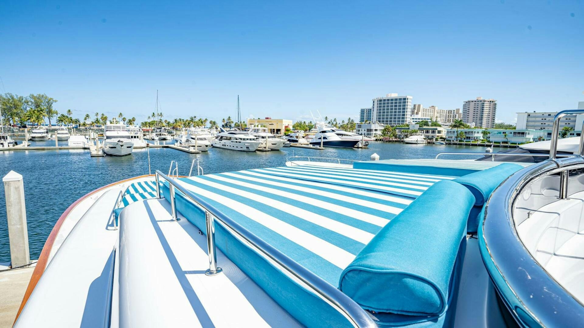 a boat on the water aboard SHALIMAR Yacht for Sale