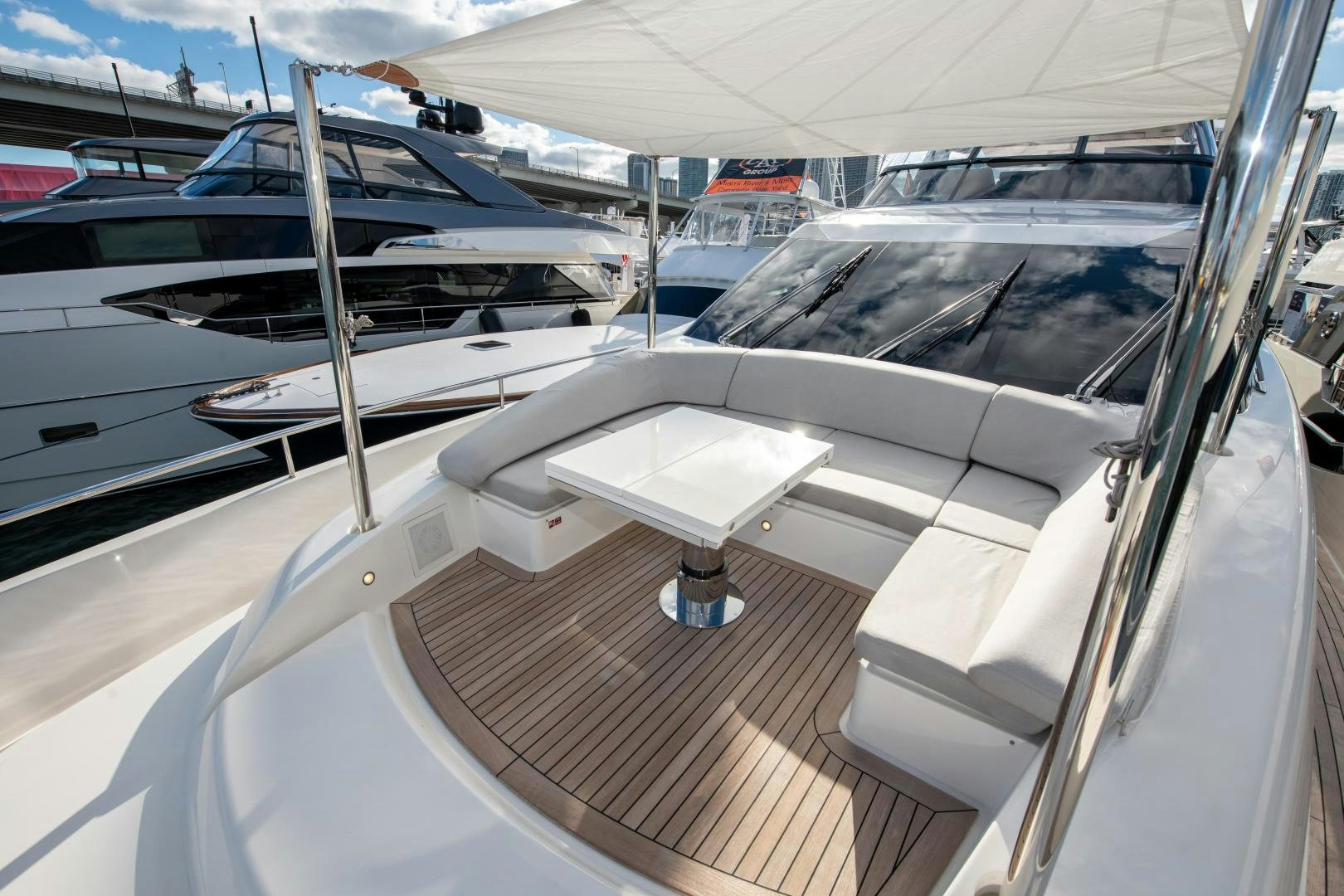a boat on the water aboard MARAVI Yacht for Sale