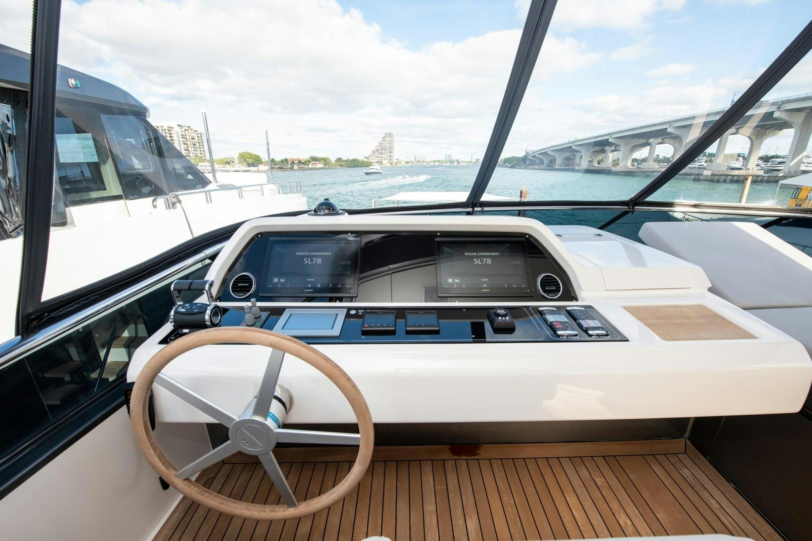 the inside of a boat aboard MARAVI Yacht for Sale