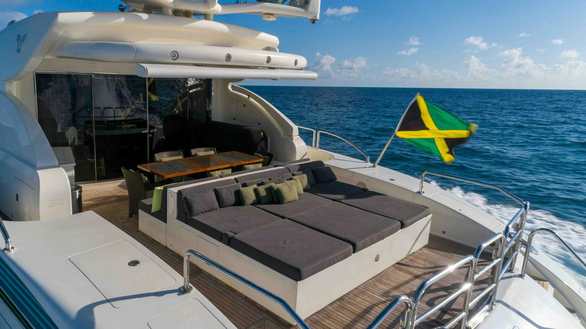 a boat on the water aboard ENCORE Yacht for Sale