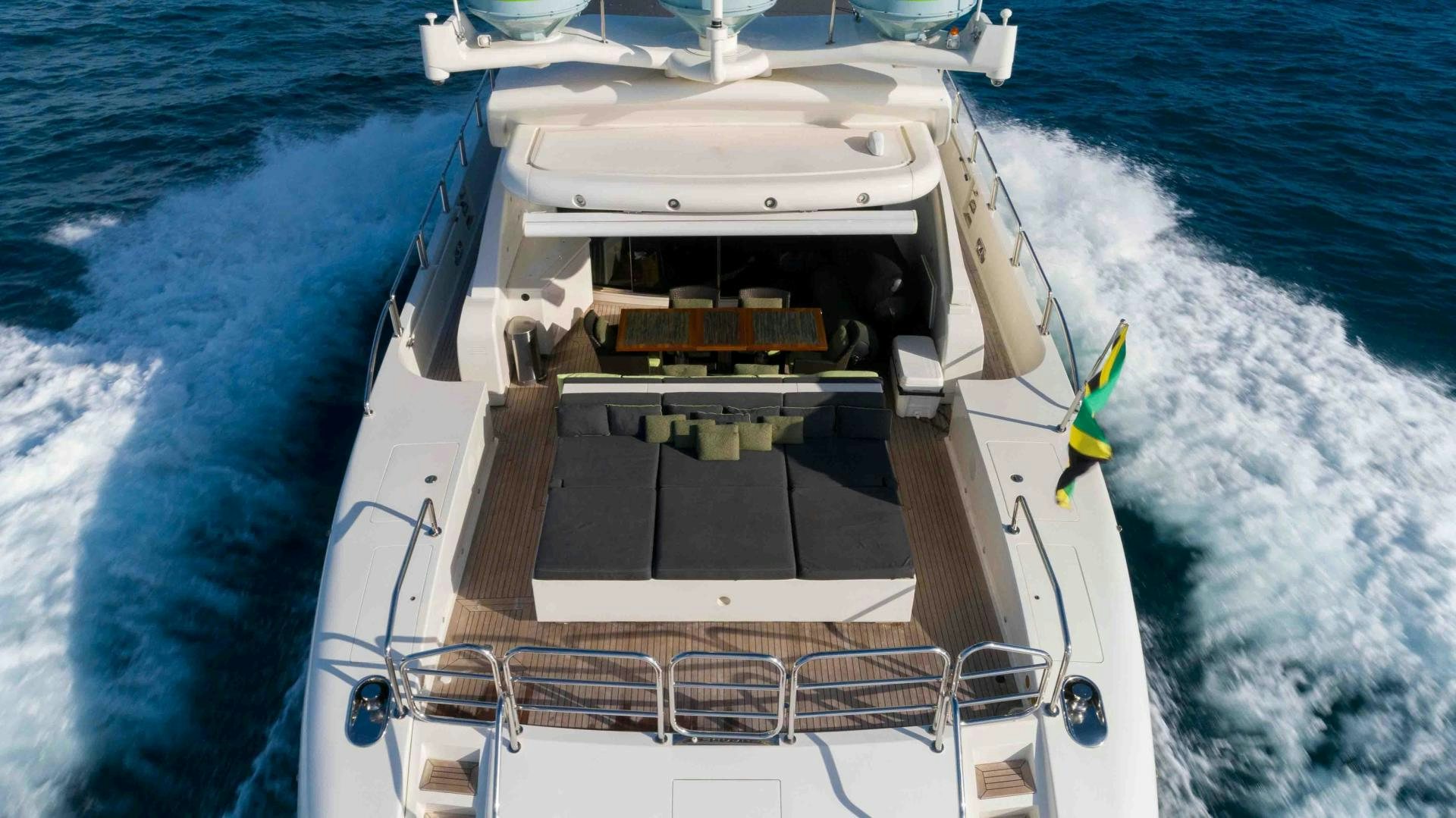 a boat on the water aboard ENCORE Yacht for Sale