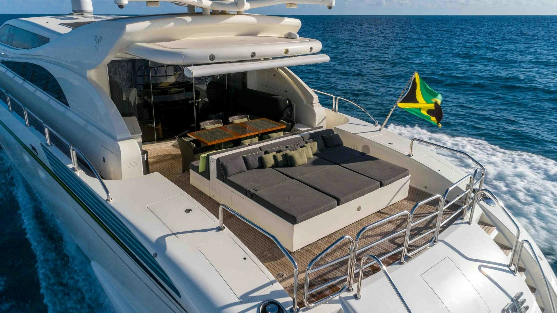 a boat on the water aboard ENCORE Yacht for Sale