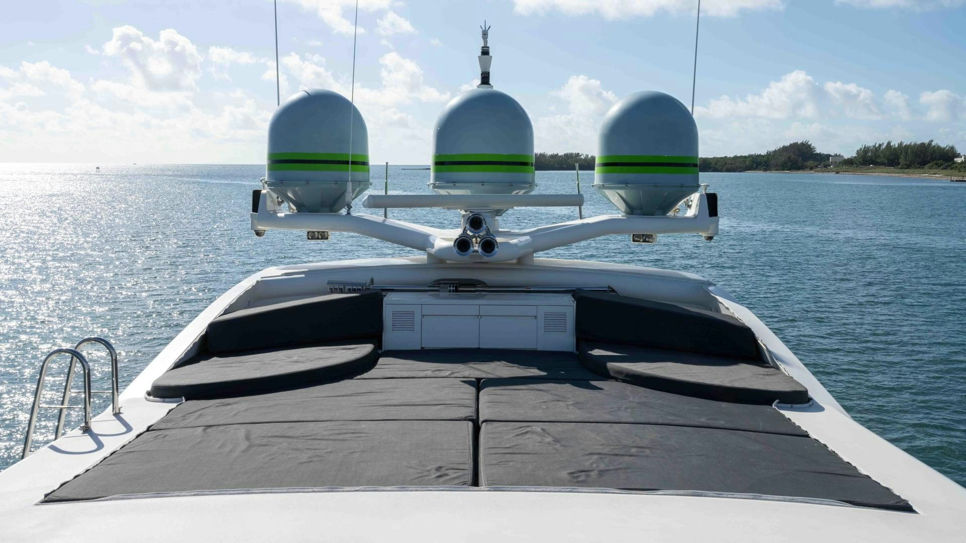 a boat on the water aboard ENCORE Yacht for Sale