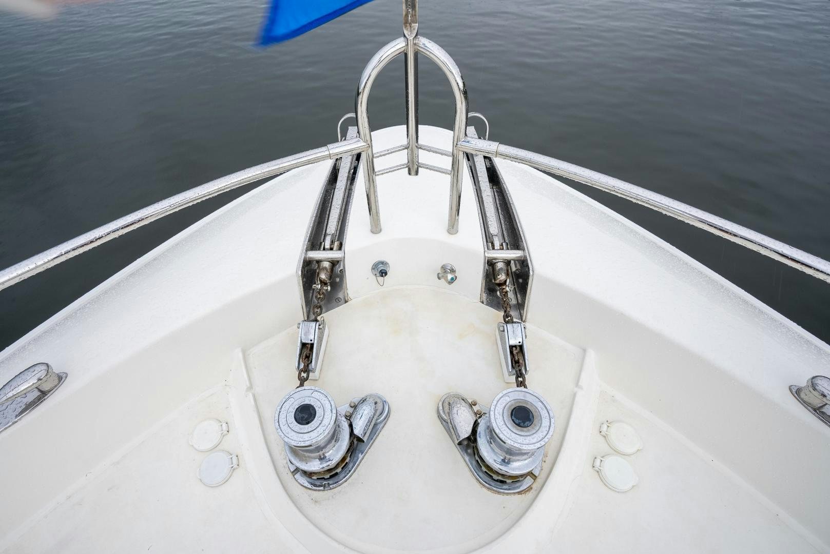 a close-up of a boat aboard STARFIRE Yacht for Sale
