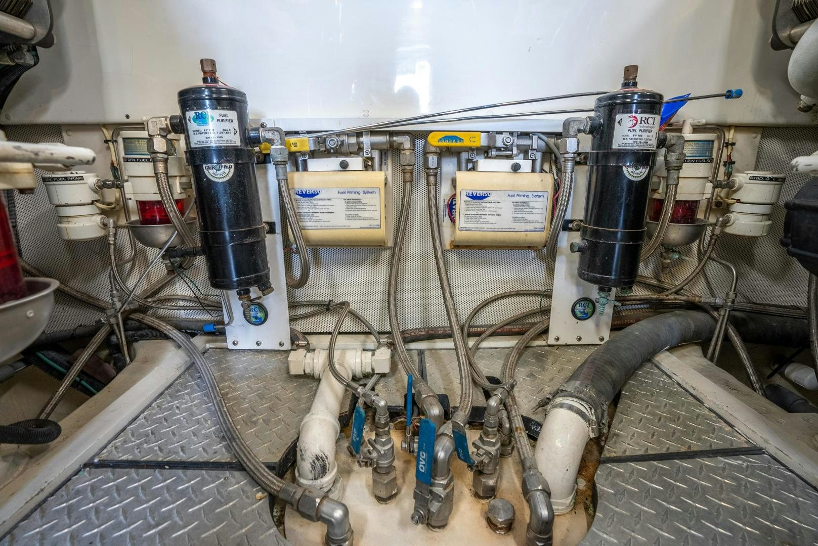 a machine with wires aboard STARFIRE Yacht for Sale