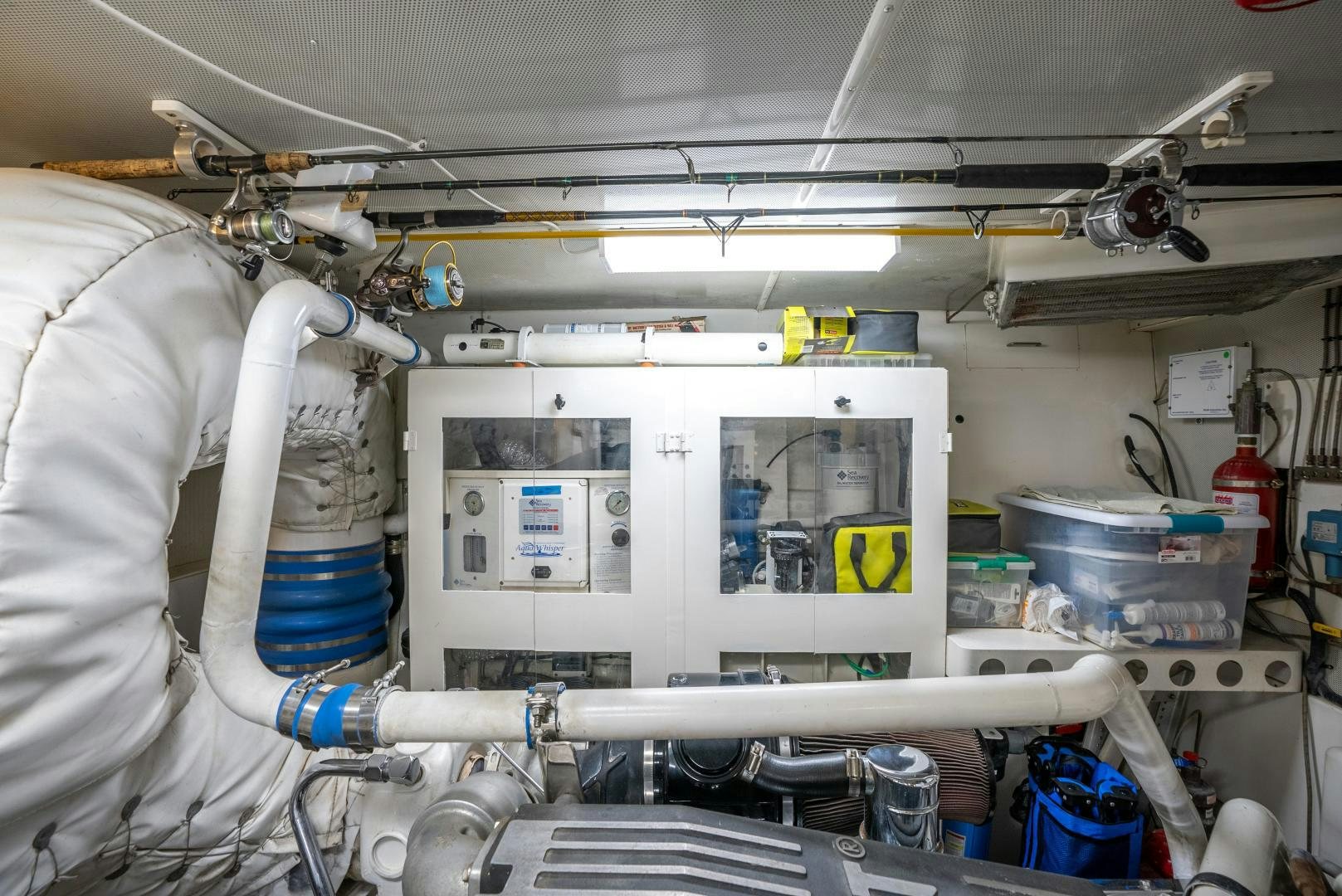 a person in a lab coat aboard STARFIRE Yacht for Sale