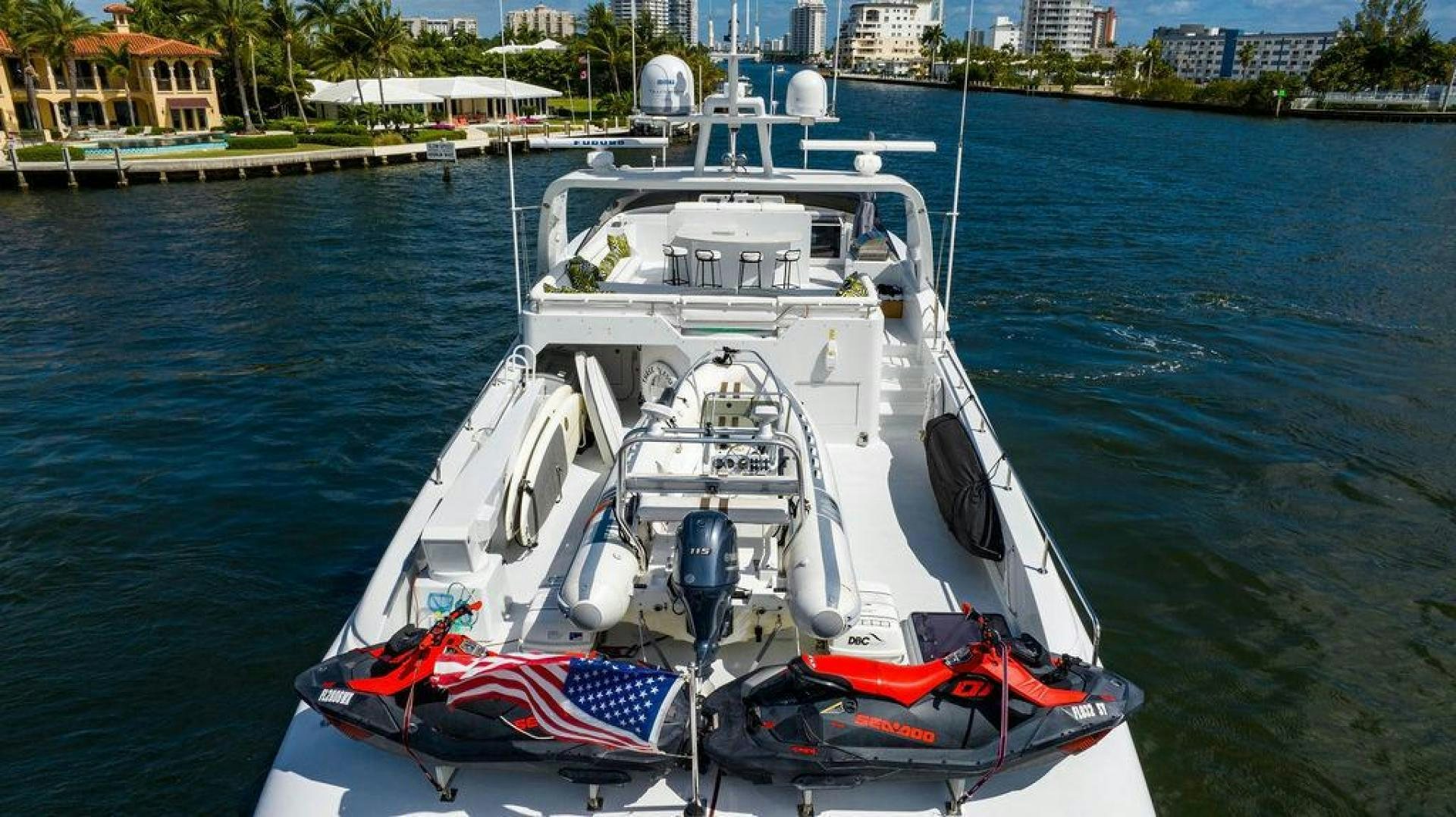 a boat on the water aboard THREE BLESSINGS Yacht for Sale