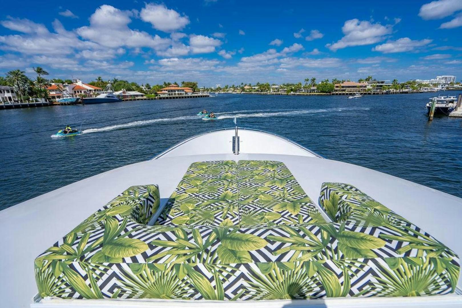 a large swimming pool aboard THREE BLESSINGS Yacht for Sale