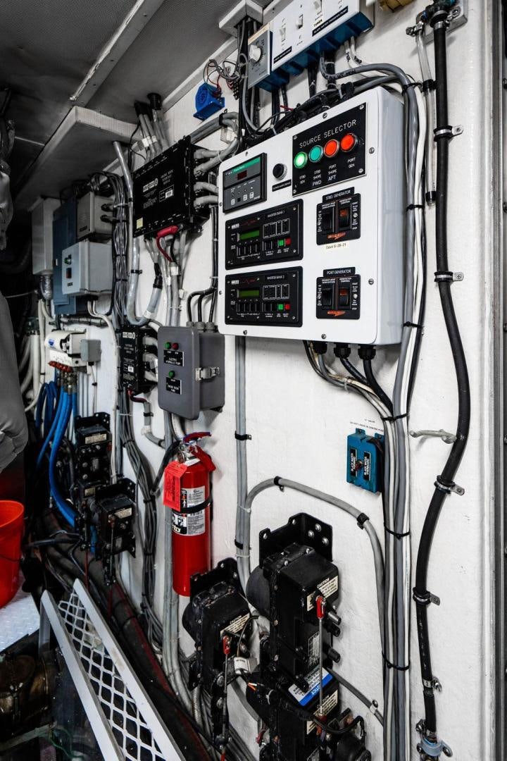 graphical user interface aboard THREE BLESSINGS Yacht for Sale