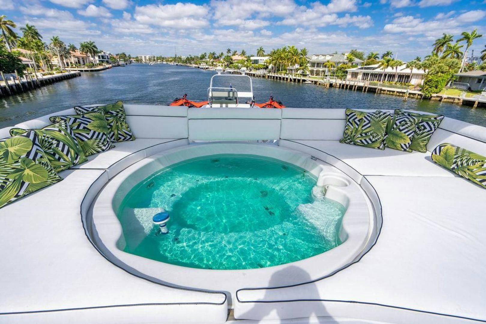 a swimming pool with a pool aboard THREE BLESSINGS Yacht for Sale