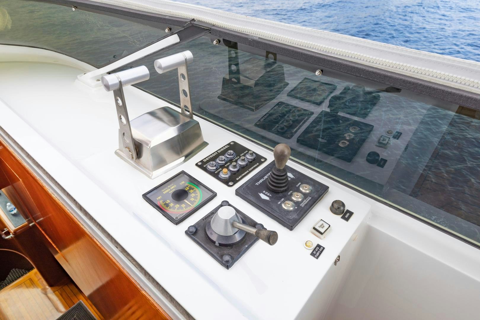 a model of a space ship aboard SIMARON Yacht for Sale