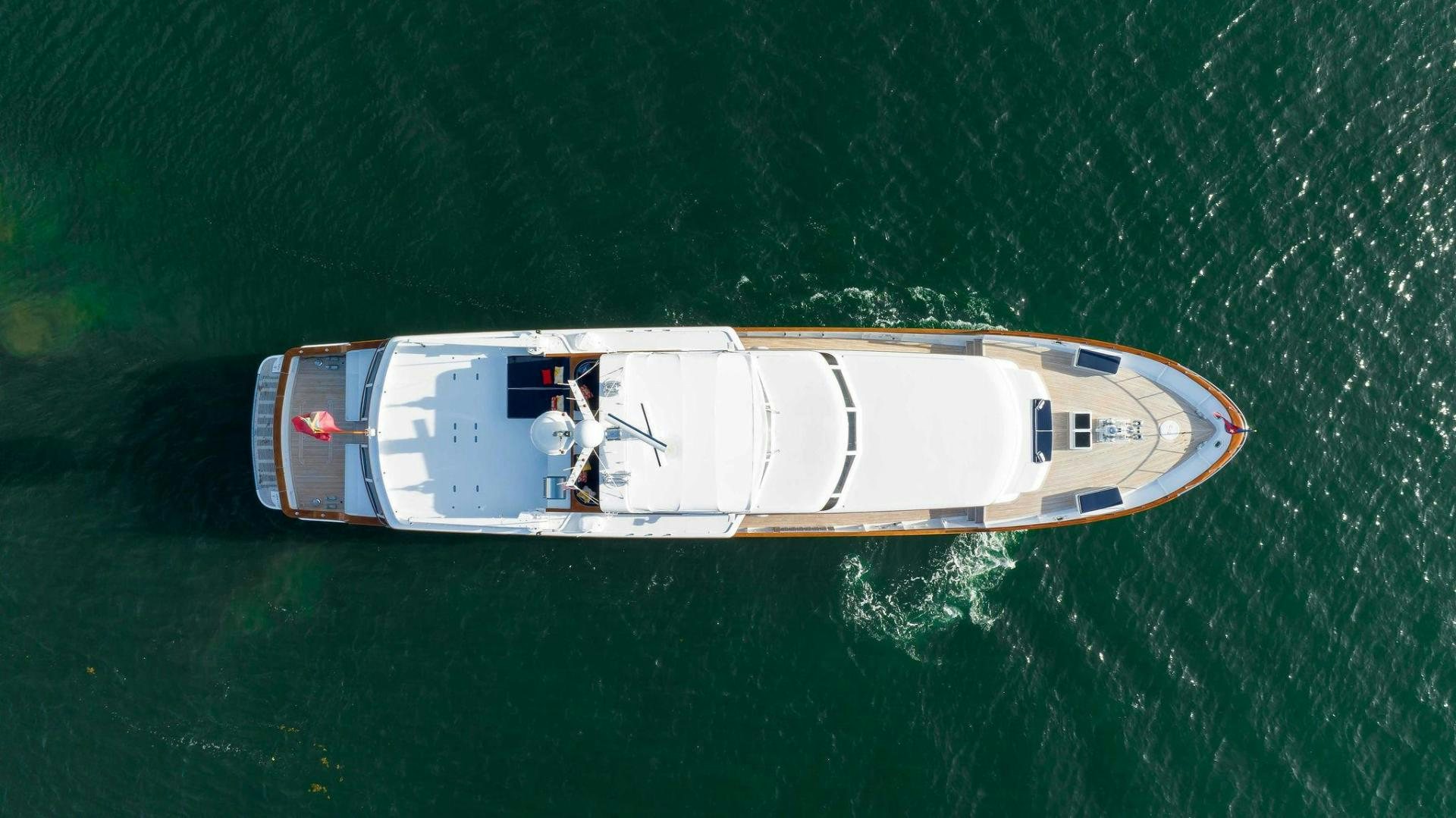 a boat in the water aboard INEVITABLE Yacht for Sale
