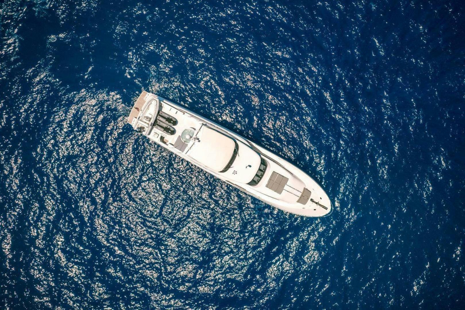 a space ship in space aboard CHECKERED PAST Yacht for Sale