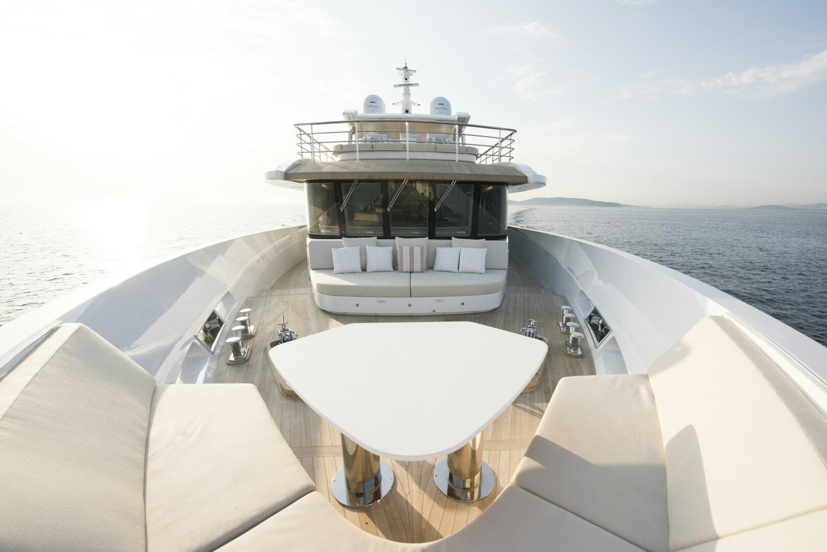 a boat on the water aboard PICCOLO Yacht for Sale