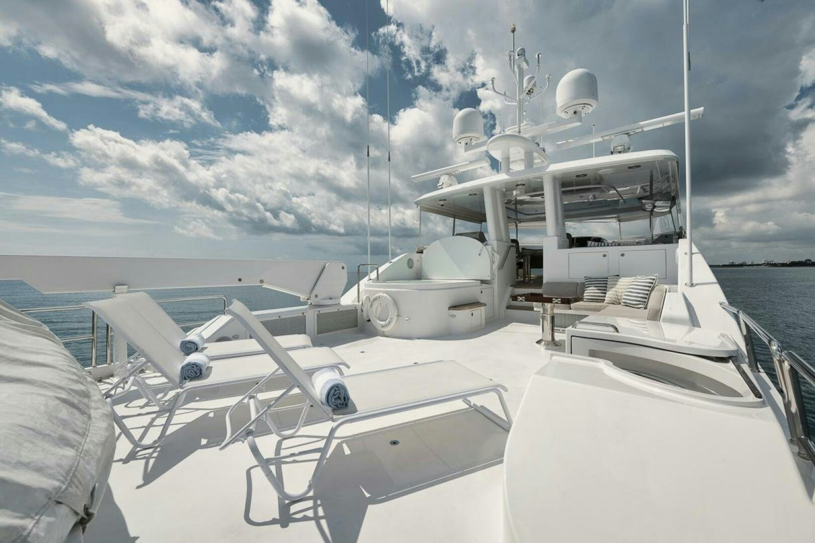 a boat on the water aboard NATURAL 9 X KALEEN Yacht for Sale