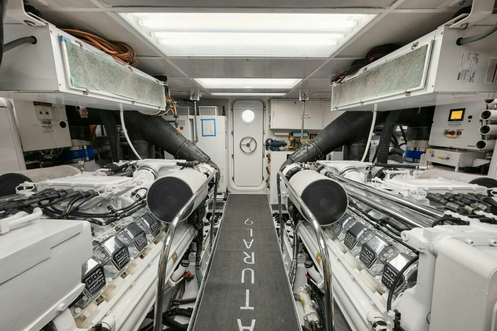 a room with machines aboard NATURAL 9 X KALEEN Yacht for Sale