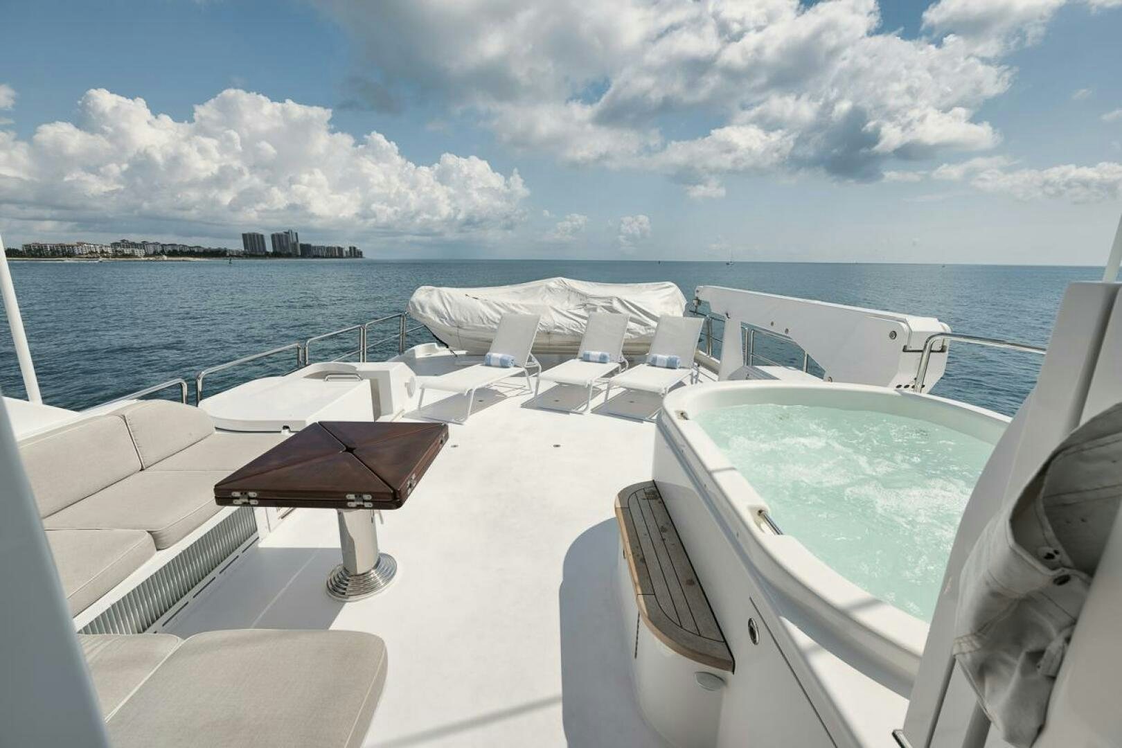 a boat on the water aboard NATURAL 9 X KALEEN Yacht for Sale
