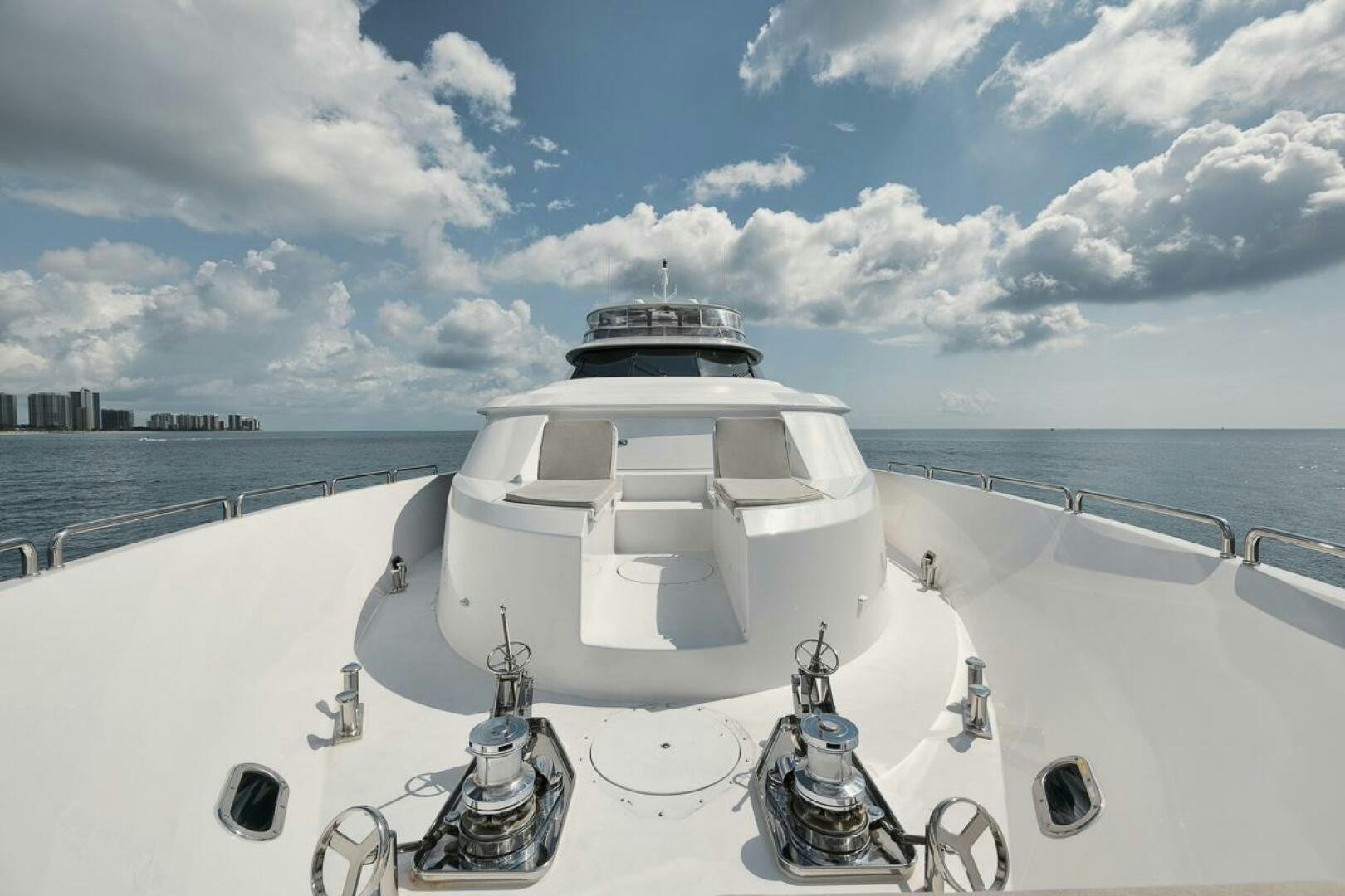 a boat on the water aboard NATURAL 9 X KALEEN Yacht for Sale