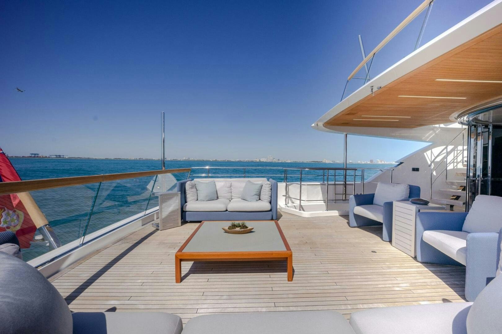 a boat on the water aboard PHOENIX Yacht for Sale