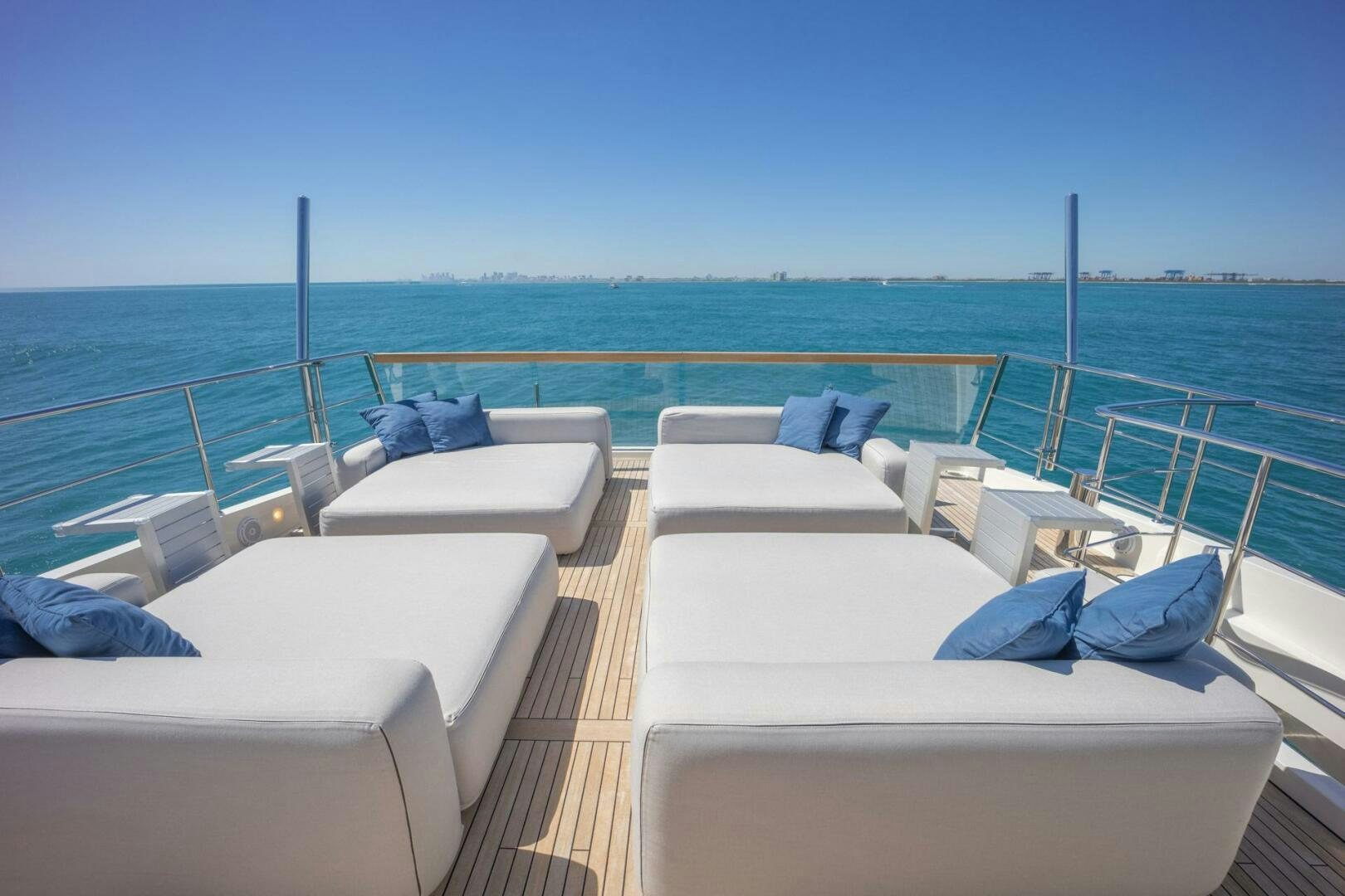 a boat on the water aboard PHOENIX Yacht for Sale