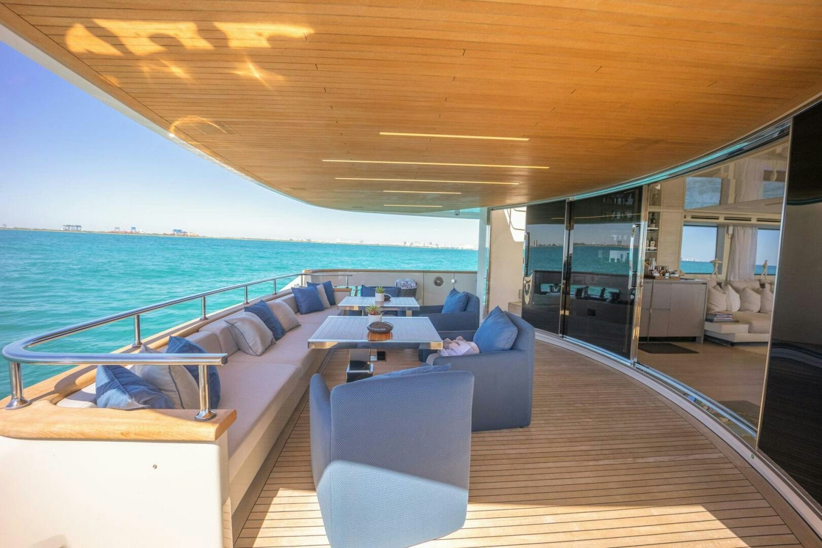 a boat on the water aboard PHOENIX Yacht for Sale