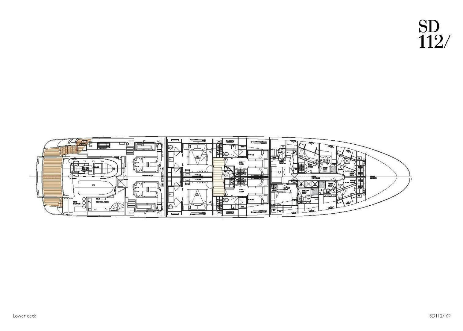 diagram aboard PHOENIX Yacht for Sale