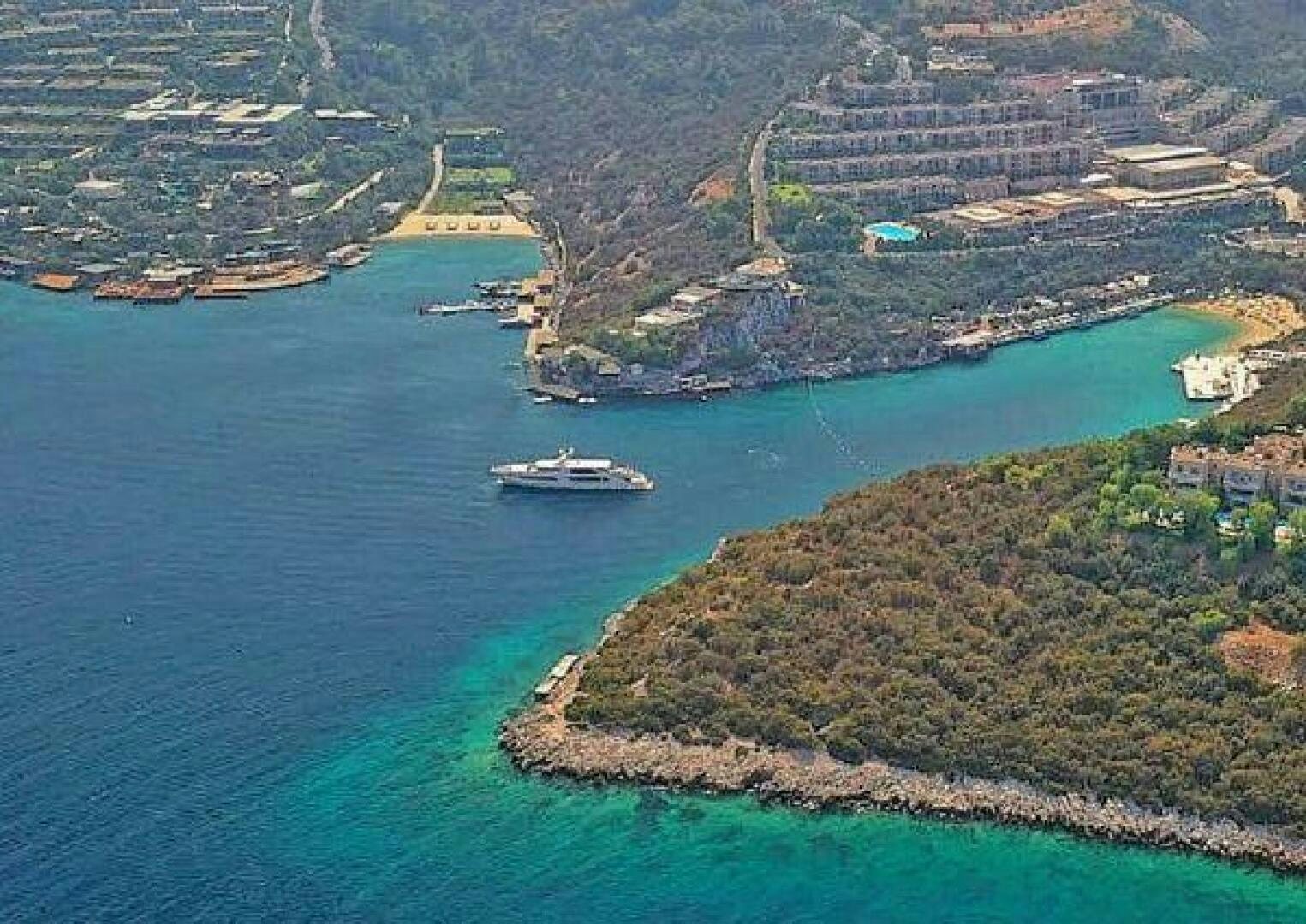 a boat on the water aboard VETRO Yacht for Sale