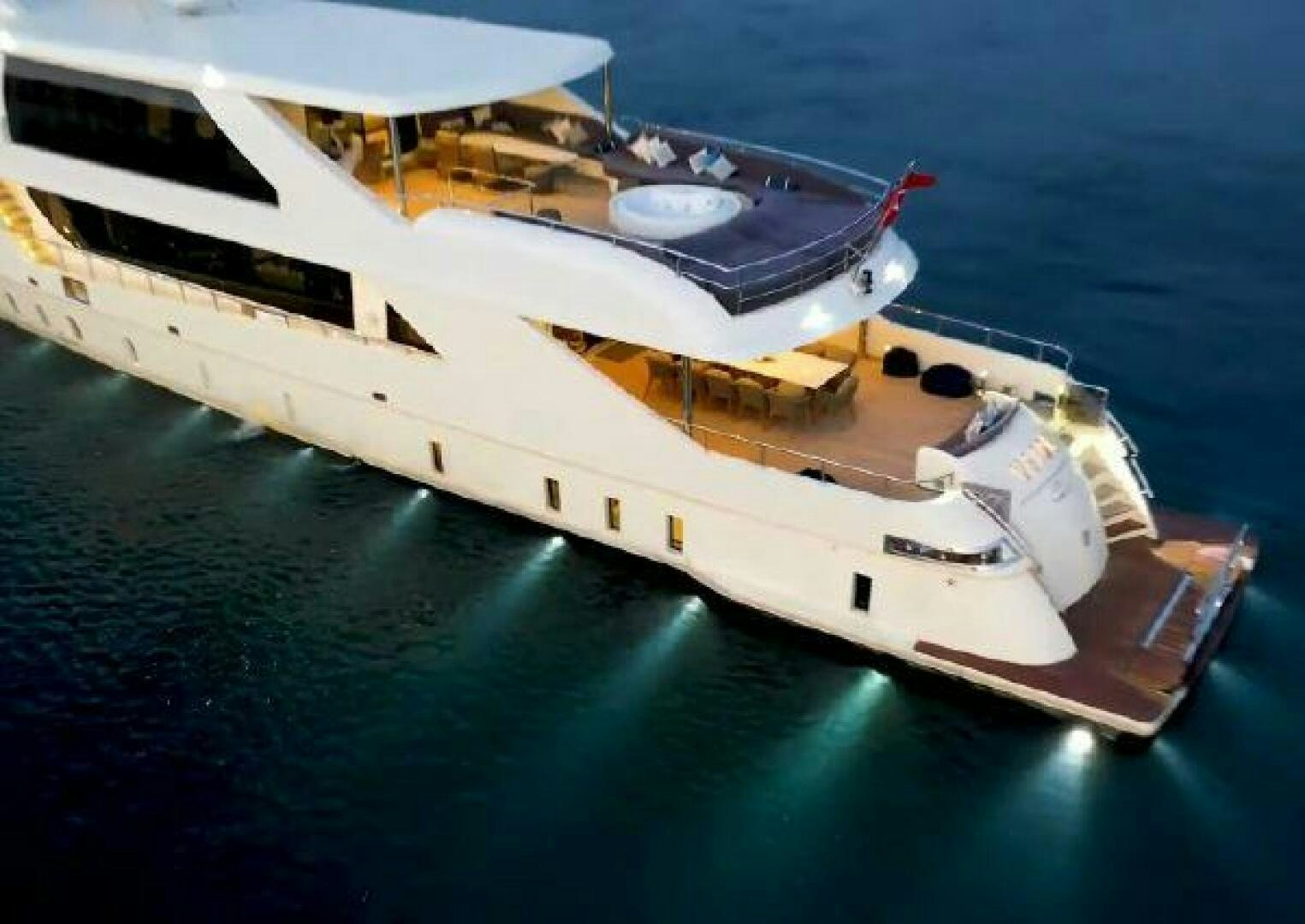 a boat on the water aboard VETRO Yacht for Sale