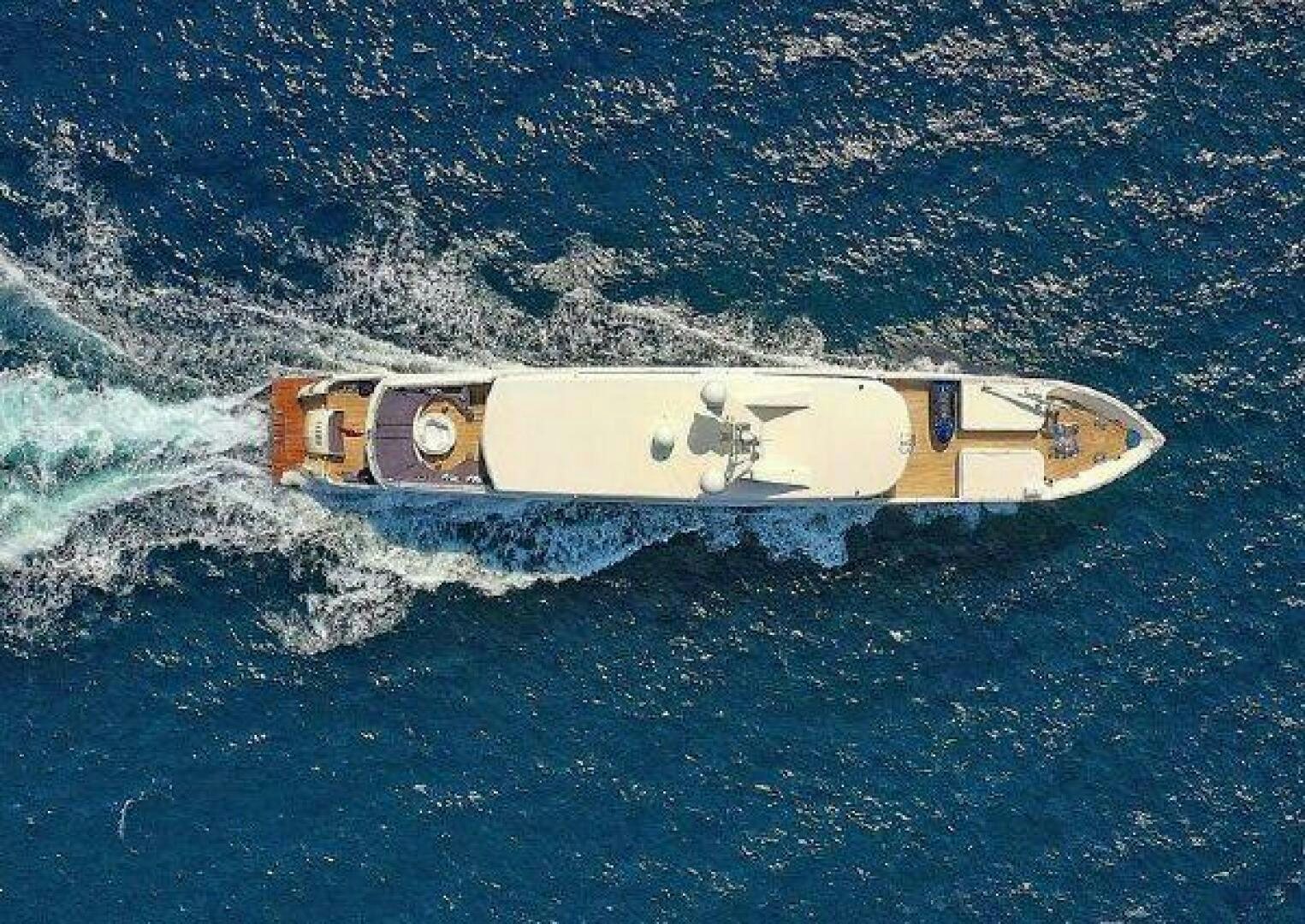a boat in the water aboard VETRO Yacht for Sale