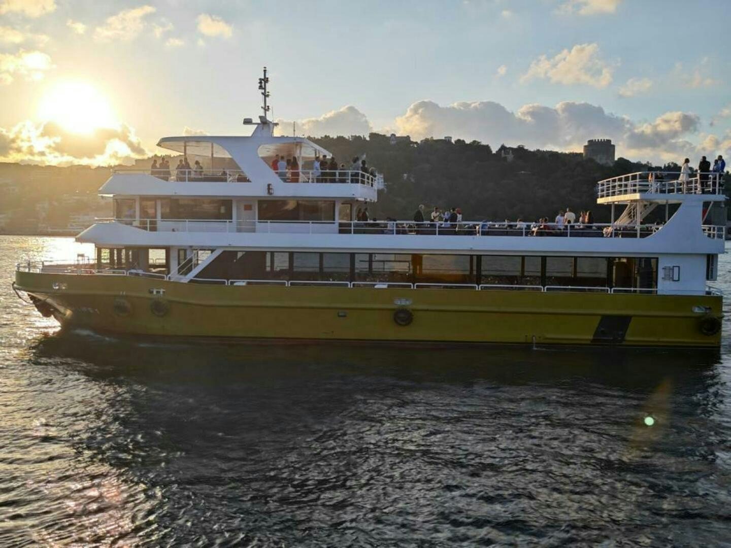 a boat on the water aboard DURU LIFE 1 Yacht for Sale