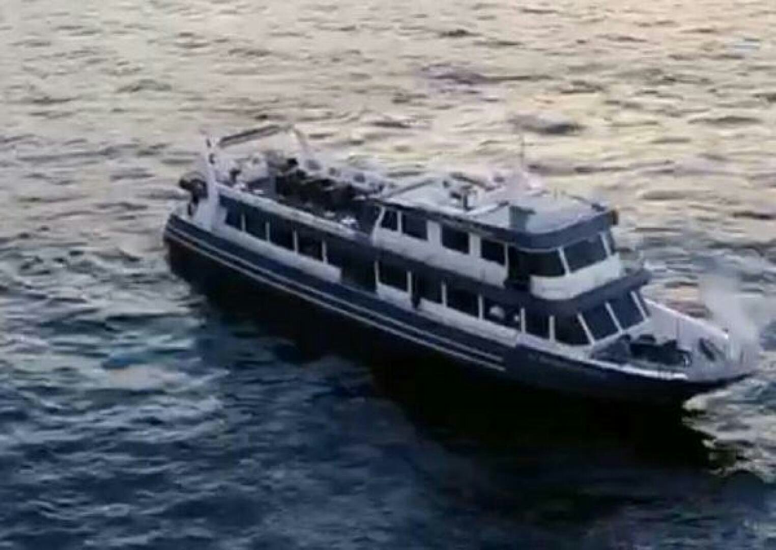 a boat in the water aboard BOSPHORUS PRINCESS Yacht for Sale