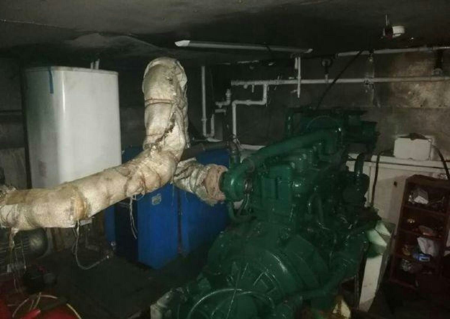 a gloved hand holding a container aboard BOSPHORUS PRINCESS Yacht for Sale