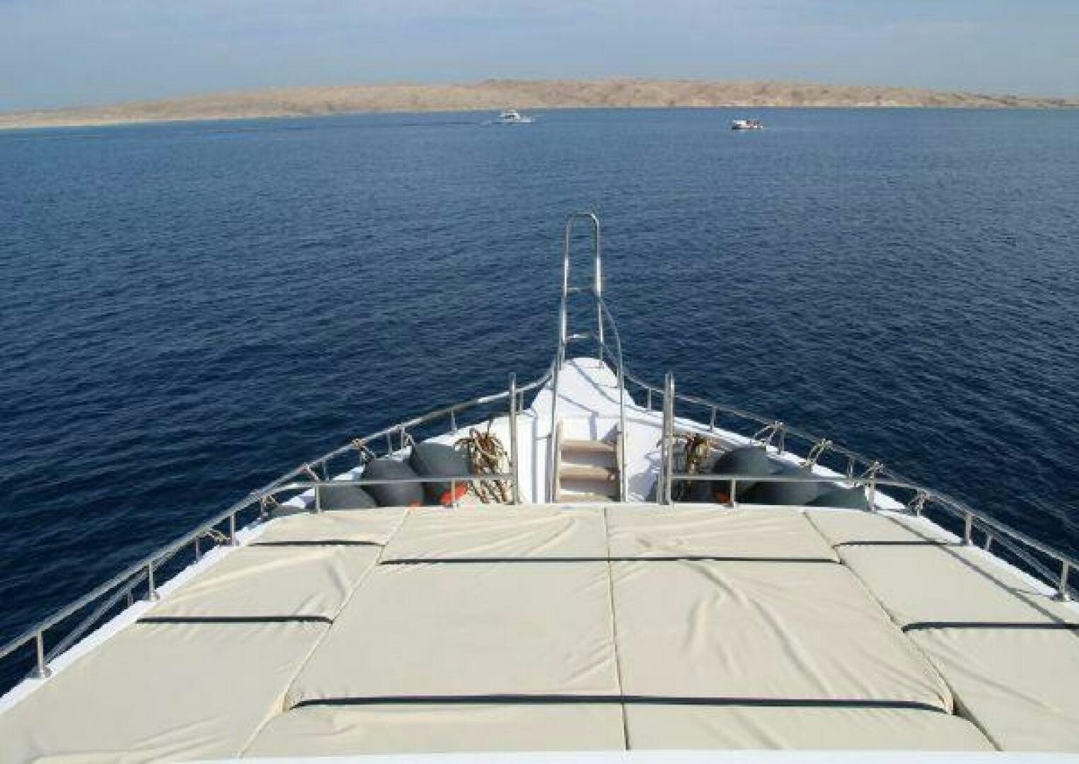 a boat on the water aboard RED SEA QUEEN Yacht for Sale