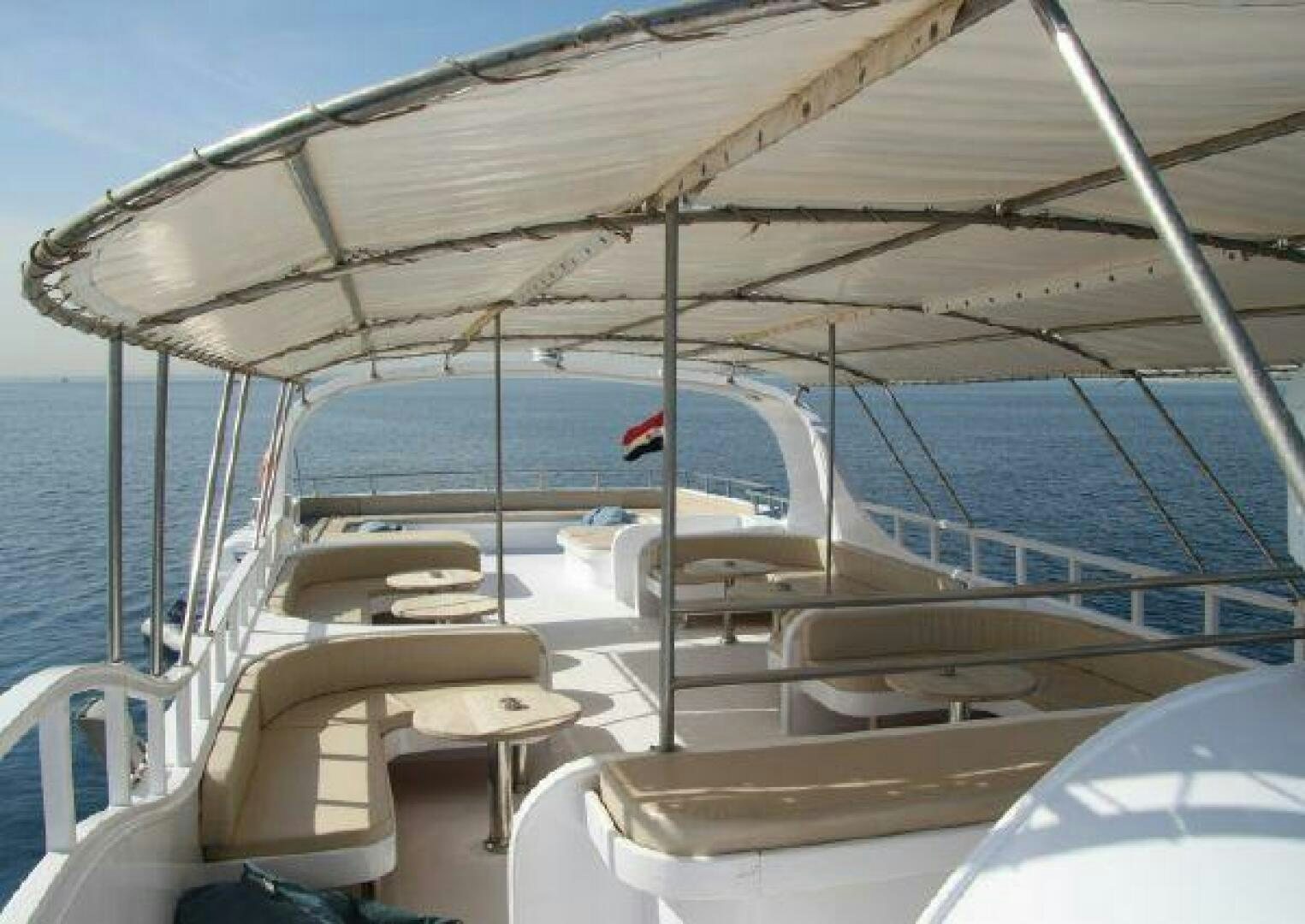 a boat on the water aboard RED SEA QUEEN Yacht for Sale