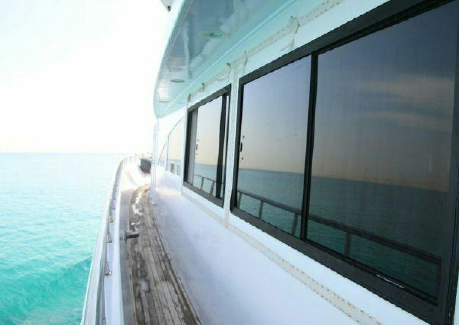 a boat on the water aboard RED SEA QUEEN Yacht for Sale