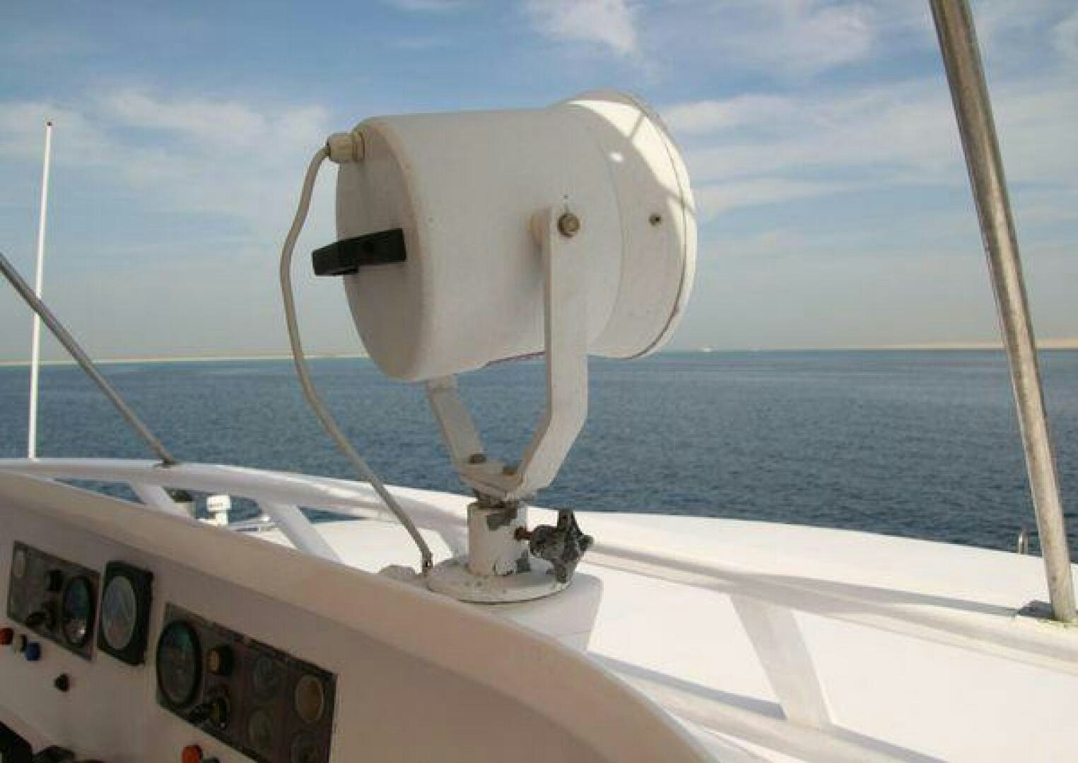 a white object on a boat aboard RED SEA QUEEN Yacht for Sale