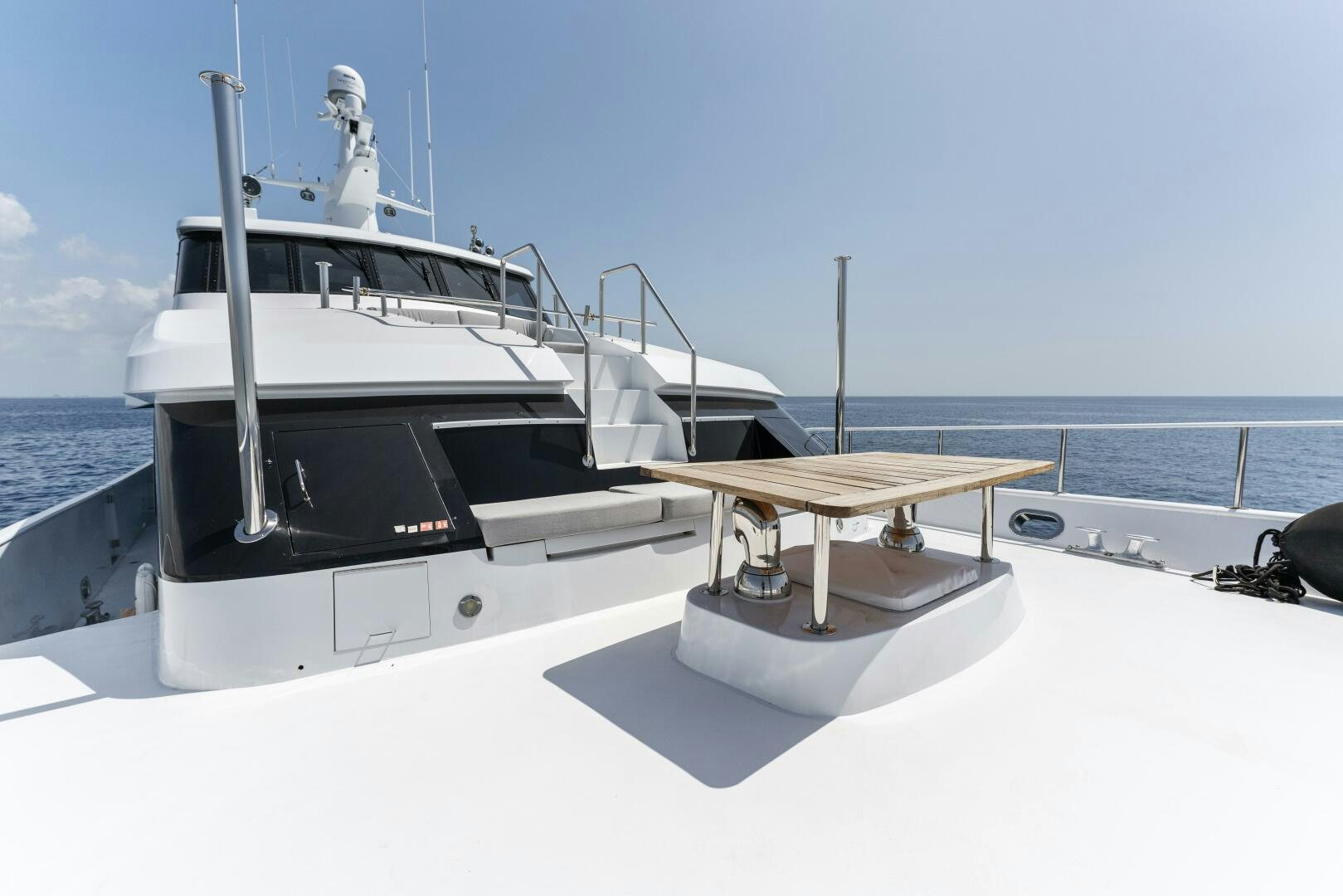 a boat on a beach aboard ARIES Yacht for Sale