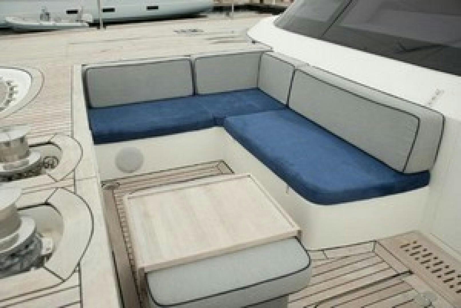 a white box with blue lid aboard KAILUA Yacht for Sale