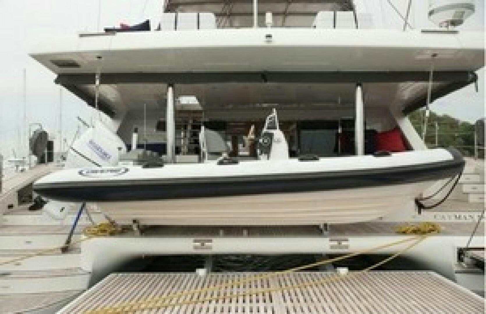 a large white boat aboard KAILUA Yacht for Sale
