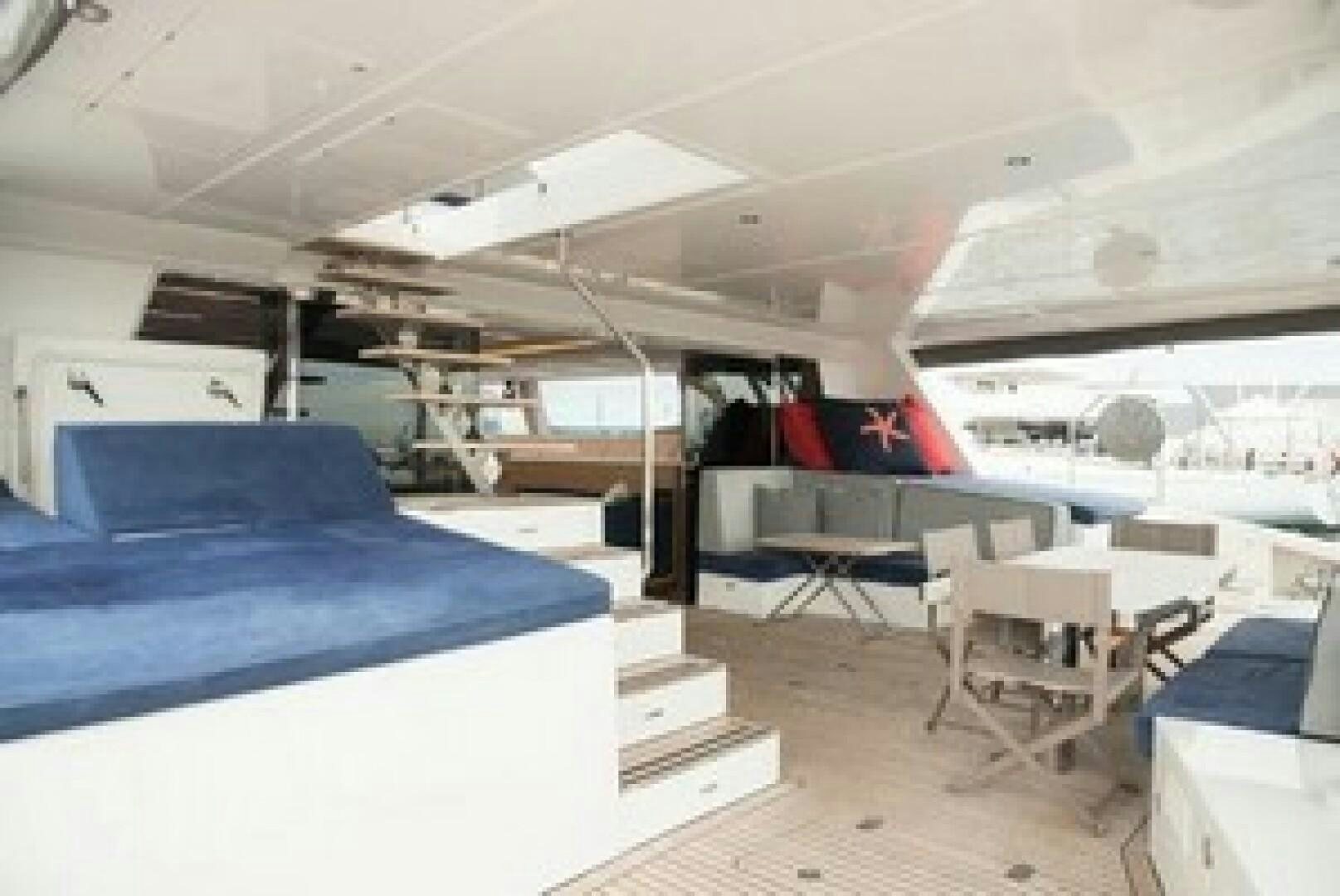 inside view of a jet aboard KAILUA Yacht for Sale