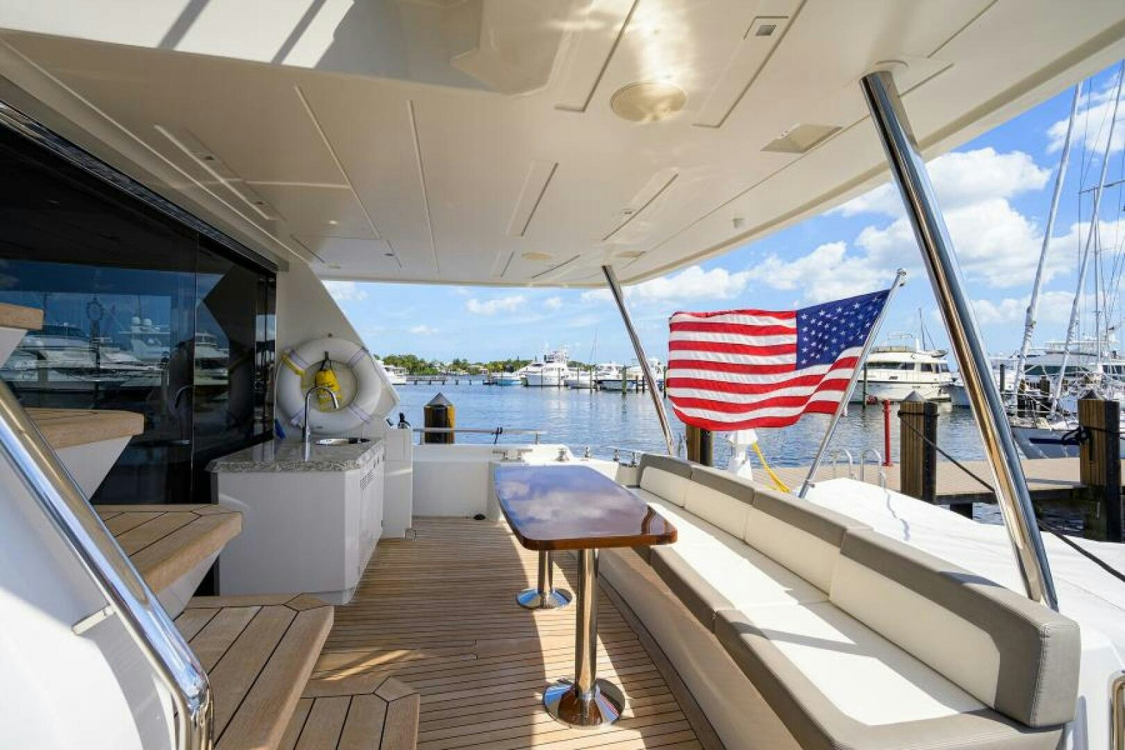 a boat on the water aboard JOHN BOAT Yacht for Sale