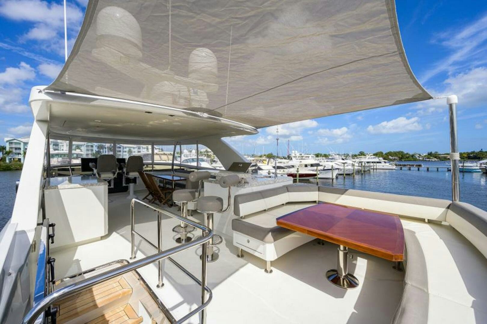 a boat on the water aboard JOHN BOAT Yacht for Sale