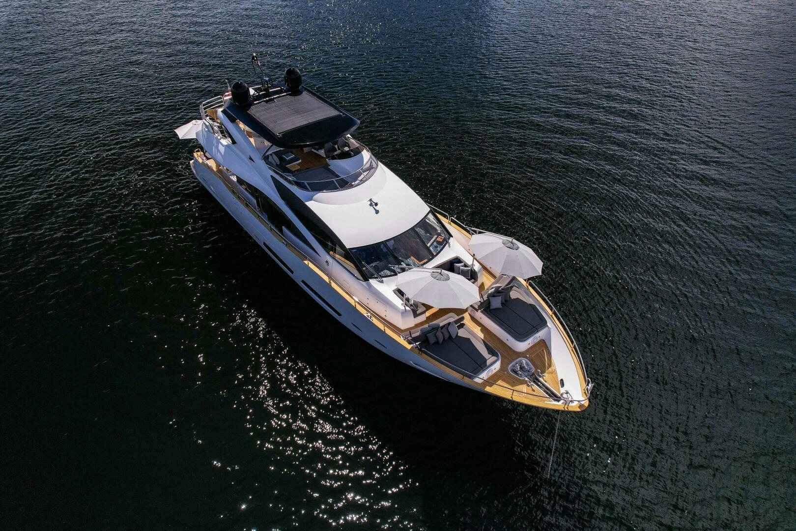 a boat on the water aboard EBRA Yacht for Sale