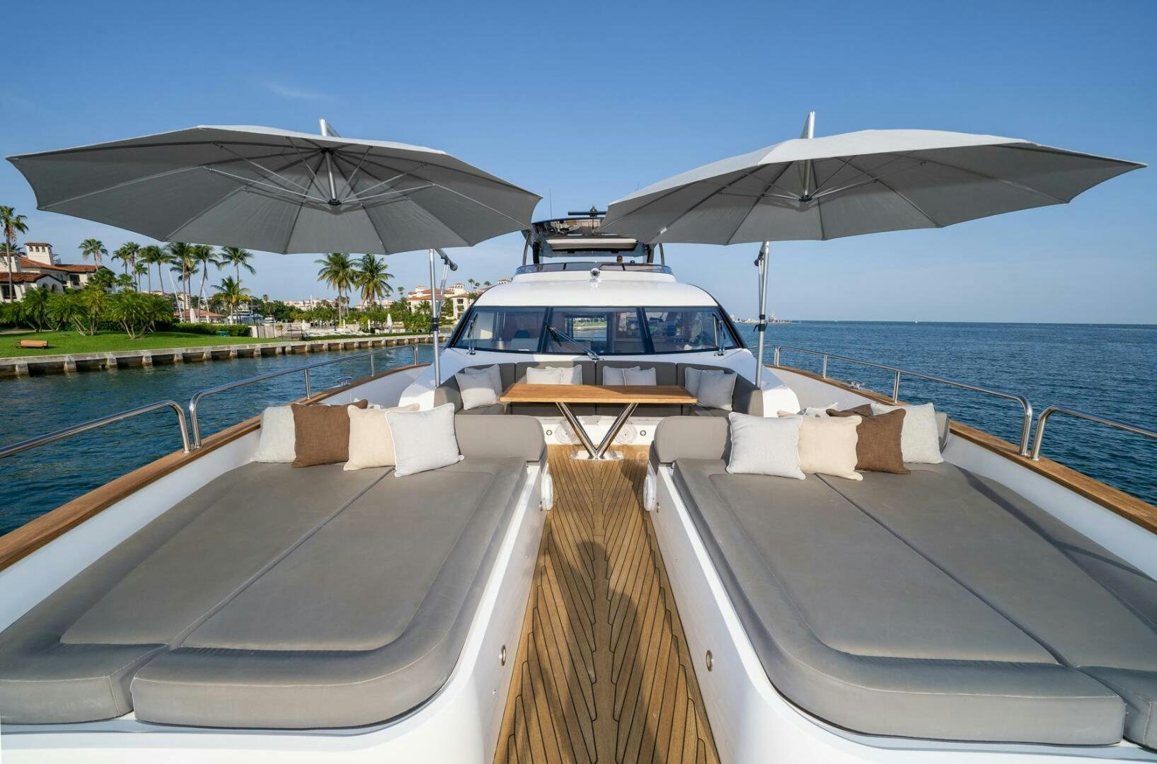 a boat on the water aboard EBRA Yacht for Sale